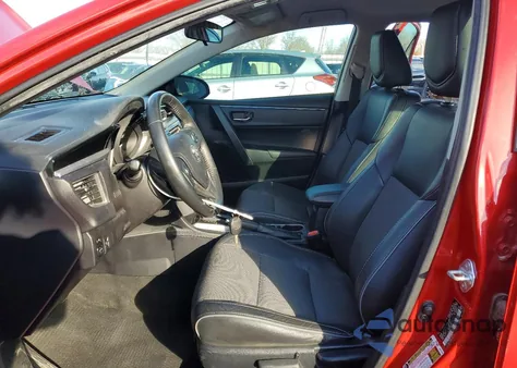 2016 Toyota Corolla L из США, поврежденный, VIN 2T1BURHE2GC557977
